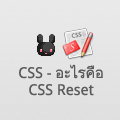 CSS : อะไรคือ CSS Reset