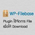 [Plugin WordPress] : ใช้จัดการ File เพื่อให้ Download