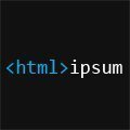 [HTML] : HTML Ipsum