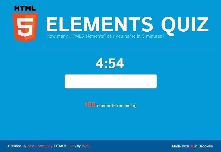 [HTML5] รู้จัก Elements ของ HTML5 กันขนาดไหนมาทดสอบกัน [2]