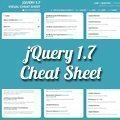 [jQuery] Cheat Sheet สำหรับ jQuery 1.7