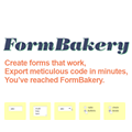 [HTML CSS] ขี้เกียจเขียน Form โว้ย FormBakery ช่วยด้วย