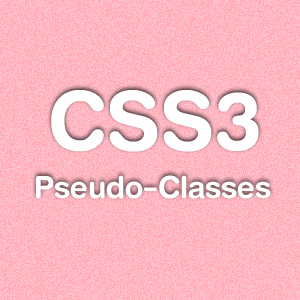 [CSS3] Pseudo-Classes