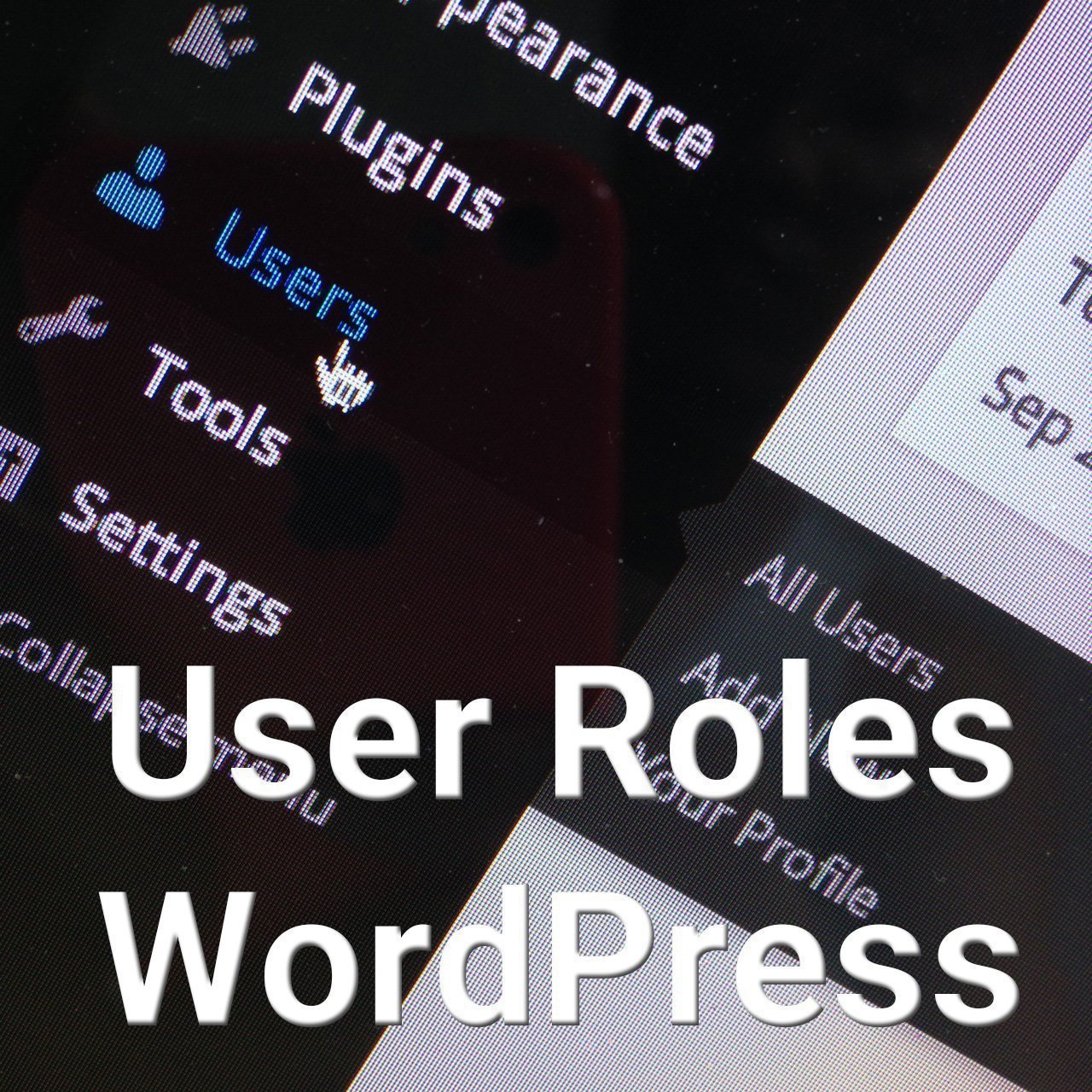[WordPress] User Roles การกำหนดสิทธิใน WordPress